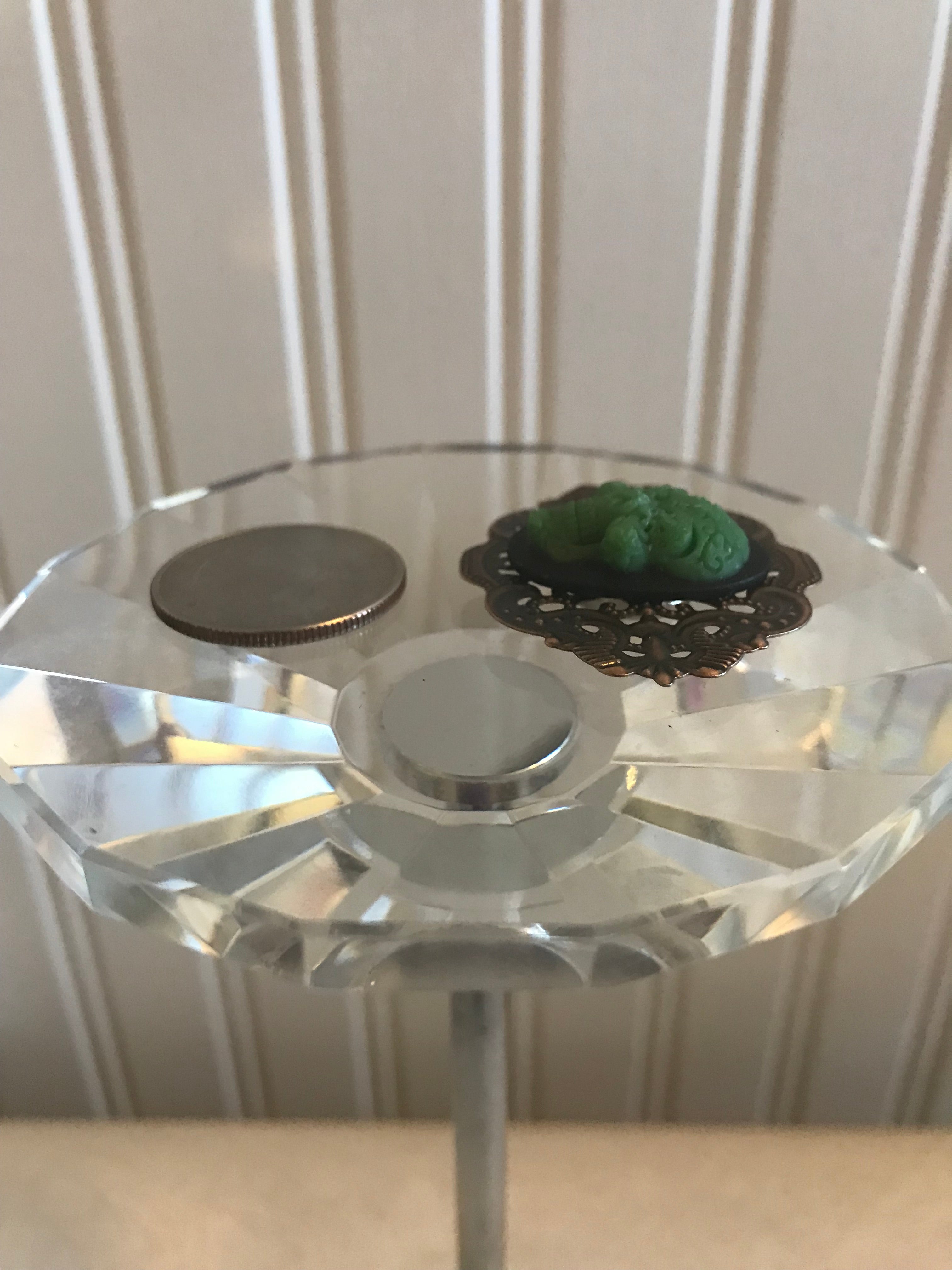 Magnet | Cameo Filigree | Sugar Skull - Green