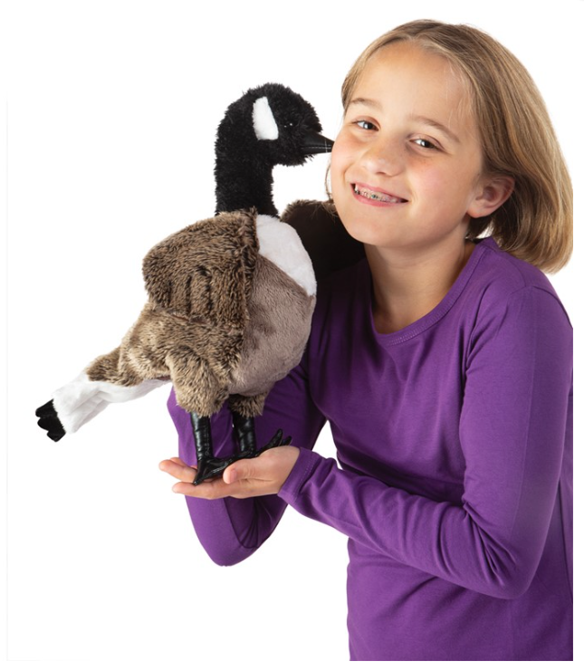 Curated Folkmanis® Puppet Gift Box | Canada Goose | Christmas Gift Box for Kids (Ages 3+): Holiday Surprise Set (Copy)